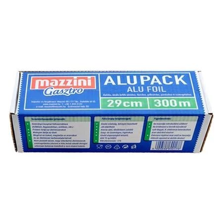 Alufólia, 29 cm x 300 m, 9 µ, erős, MAZZINI 