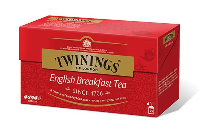 Fekete tea, 25x2 g, TWININGS 