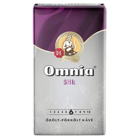 Kávé, pörkölt, őrölt, vákuumos csomagolásban, 250 g, DOUWE EGBERTS 