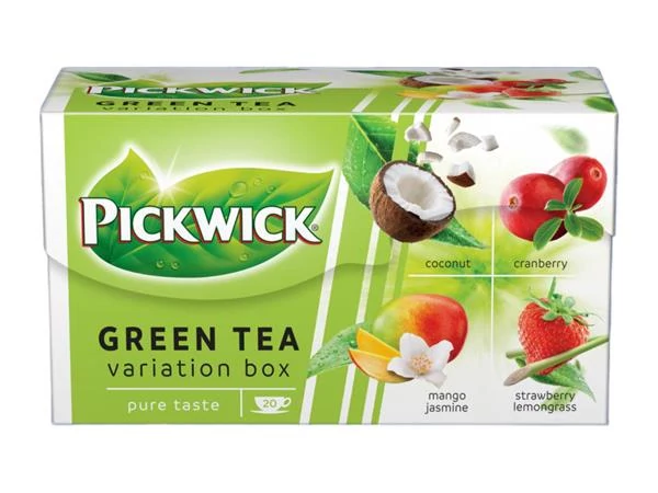 Zöld tea, 20x1,5 g, PICKWICK 
