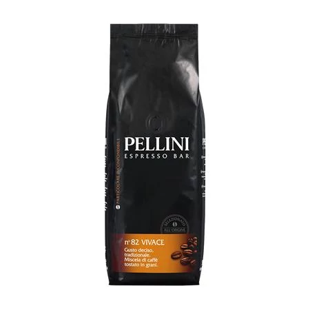 Kávé, pörkölt, szemes, 1000 g, PELLINI 