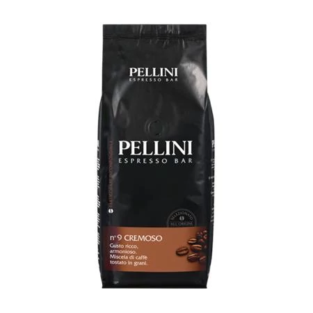 Kávé, pörkölt, szemes, 1000 g, PELLINI 