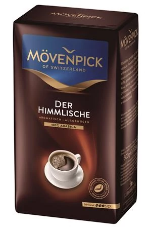 Kávé, pörkölt, őrölt, vákuumos csomagolásban, 500 g, MÖVENPICK 