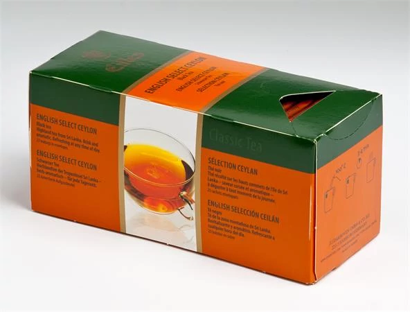 Fekete tea, 25x1,7g, EILLES 