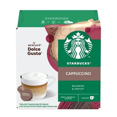 Kávékapszula, 12 db, STARBUCKS by Dolce Gusto®, 