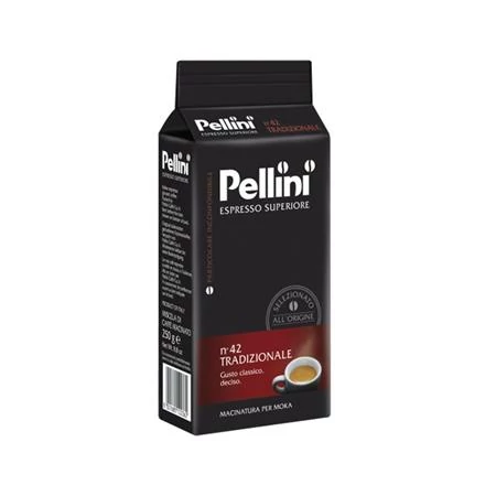 Kávé, pörkölt, őrölt, 250 g,  PELLINI, 