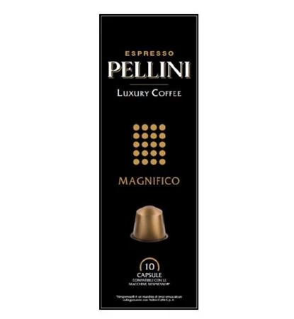 Kávékapszula, Nespresso® kompatibilis, 10 db, PELLINI, 