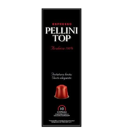 Kávékapszula, Nespresso® kompatibilis, 10 db, PELLINI, 