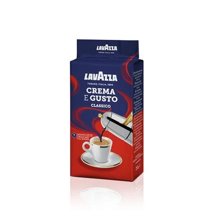 Kávé, pörkölt, őrölt, 250 g, LAVAZZA 