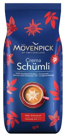 Kávé, pörkölt, szemes, 1000 g, MÖVENPICK 