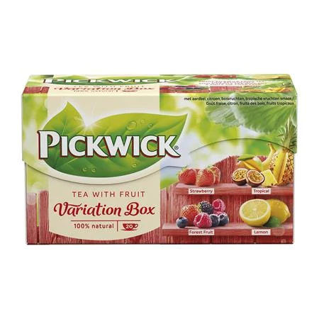 Fekete tea, 20x1,5 g, PICKWICK 