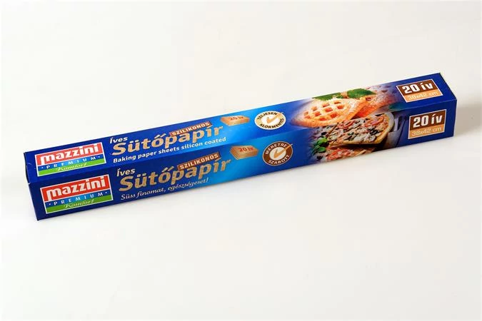 Sütőpapír, szilikonos, 20 ív, MAZZINI 