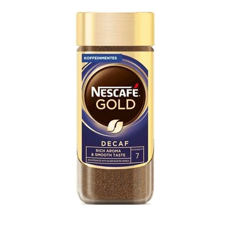 Instant kávé, koffeinmentes, 100 g, üveges, NESCAFÉ 