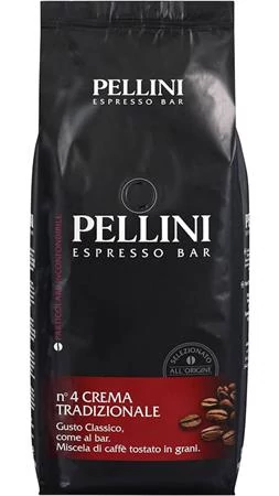 Kávé, pörkölt, szemes, 1000 g, PELLINI 