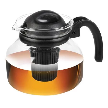 Hőálló kancsó szűrővel, 1,5 l, 