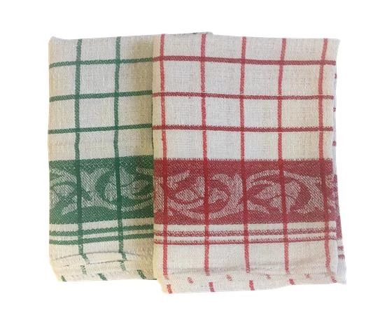 Konyhai törlőkendő, sűrűn szőtt, textil, 45x65cm, 