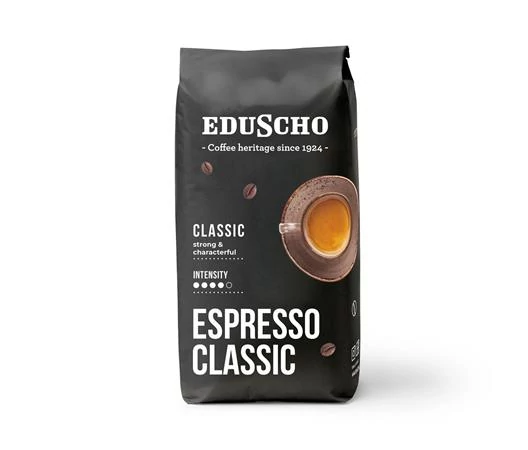 Kávé, pörkölt, szemes, 1000 g, EDUSCHO 