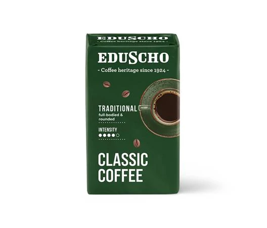 Kávé, pörkölt, őrölt, 250 g, EDUSCHO 