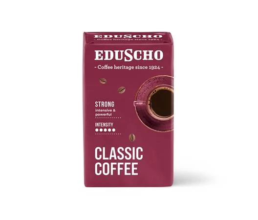 Kávé, pörkölt, őrölt, 250 g, EDUSCHO 