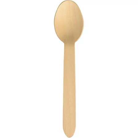 Evőkanál, fa, 16,5 cm, 100 db