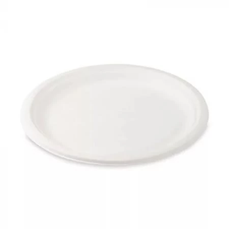Tányér, PLA, lebomló, 17 cm, 50 db, 