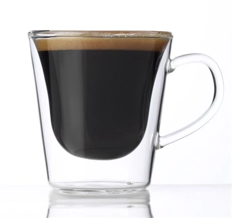 Espressos csésze, duplafalú, 12cl, 2db-os szett, 