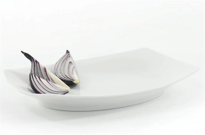 Süteményes-, kínálótál, ROTBERG, fehér, négyszögletes, 33 cm ROTBERG, 