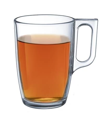 Üvegpohár, füllel, 6 db-os szett, 40 cl, 