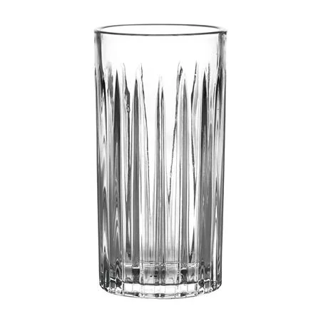 Üdítős pohár, metszett, HB, 350 ml, 6 db-os szett, 