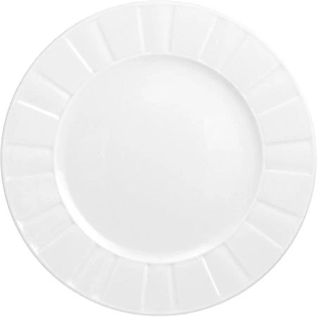 Lapostányér, ROTBERG, fehér, 27 cm, 6 db-os szett, 