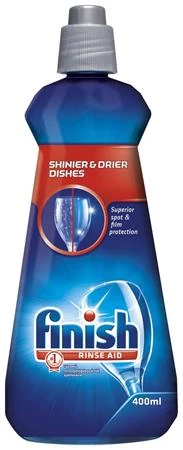 Gépi öblítőszer, 400 ml, FINISH, 