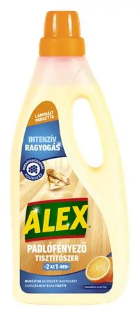 Padlótisztító folyadék, laminált padlóhoz, 750 ml, ALEX 
