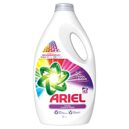 Folyékony mosószer, 2,15 l, ARIEL 