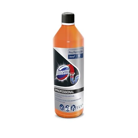 Duguláselhárító gél, 1 l, DOMESTOS 