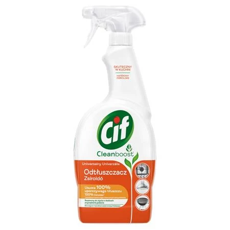 Konyhai zsíroldó spray, 750 ml, CIF 