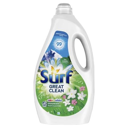 Mosógél, 60 mosáshoz, 3 l, SURF 