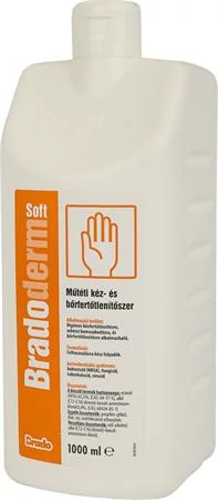 Kézfertőtlenítőszer, műtéti, 1 l, BRADODERM 