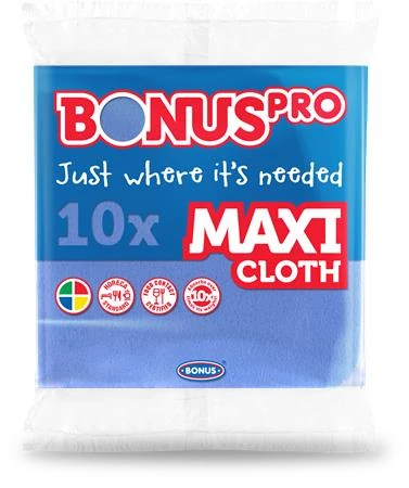 Törlőkendő, univerzális, 10 db, BONUS 