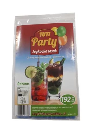 Jégkockakészítő zacskó, TUTI 