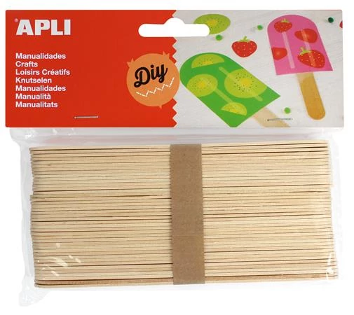 Pálcika, fa, jumbo, APLI 