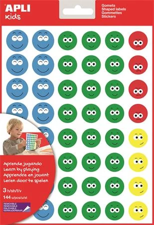 Matrica, emoji, APLI Kids 