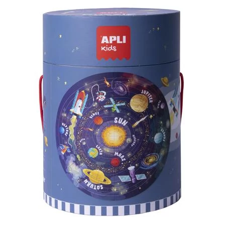 Puzzle, kör alakú, 48 darabos, APLI Kids 