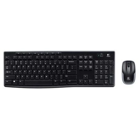 Egér- és billentyűzet készlet, vezeték nélküli, USB, HUN, LOGITECH 