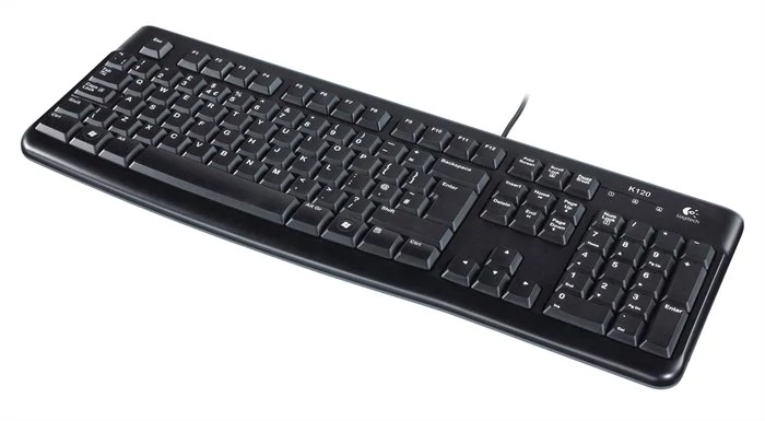 Billentyűzet, vezetékes, USB, HUN, LOGITECH 