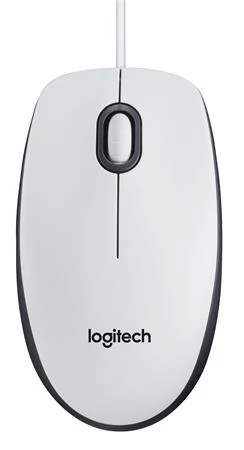 Egér, vezetékes, optikai, normál méret, USB, LOGITECH 