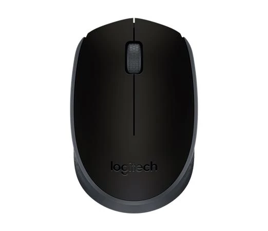 Egér, vezeték nélküli, optikai, közepes méret, USB, LOGITECH 
