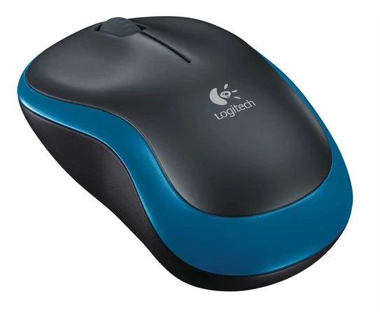 Egér, vezeték nélküli, optikai, közepes méret, USB, LOGITECH 
