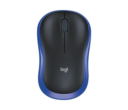 Egér, vezeték nélküli, optikai, közepes méret, USB, LOGITECH 