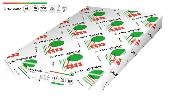 Másolópapír, digitális, A3, 90 g, PRO-DESIGN, 500 lap/csomag