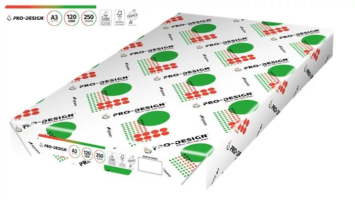 Másolópapír, digitális, A3, 120 g, PRO-DESIGN, 250 lap/csomag
